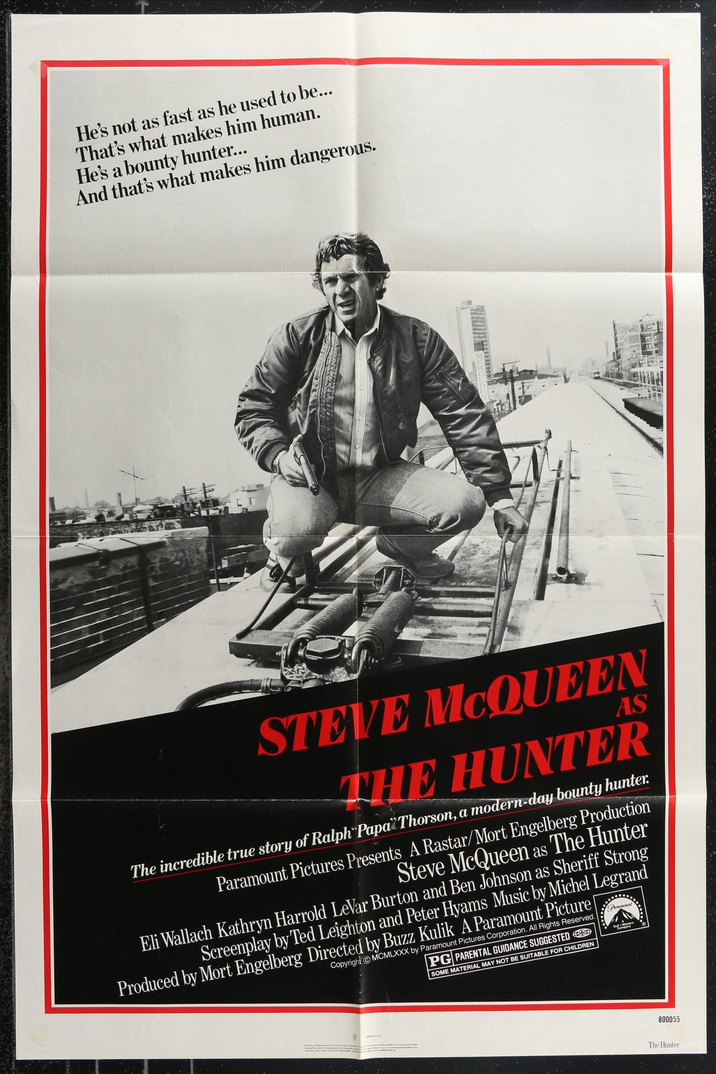 The Hunter (1980) Original US One Sheet Movie Poster