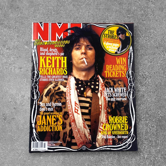 2003 Keith Richards - The Rock Decadence Issue - NME Magazine