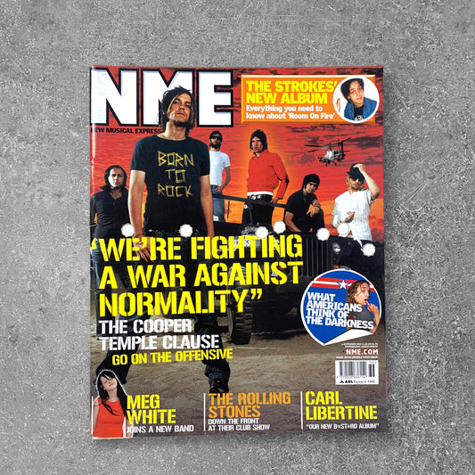 2003 The Cooper Temple Clause - A War Against Normality - NME Magazine