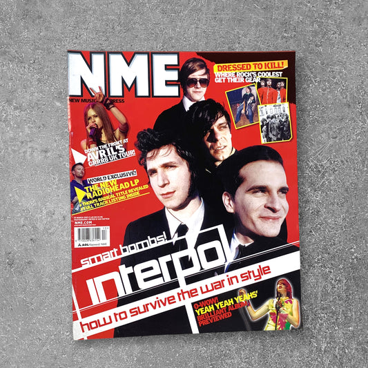 2003 Interpol - Smart Bombs! - NME Magazine