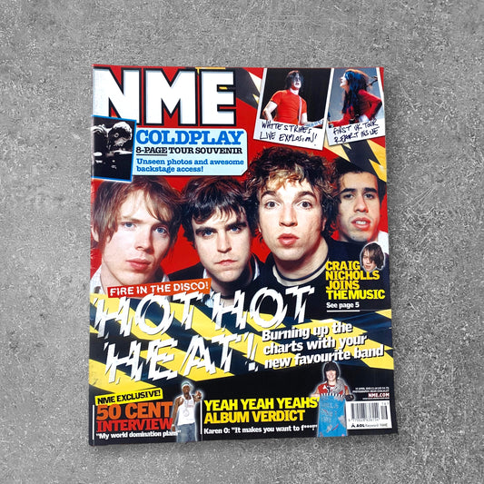 2003 Hot Hot Heat - Fire in the Disco - NME Magazine