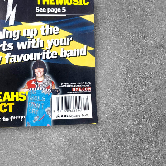 2003 Hot Hot Heat - Fire in the Disco - NME Magazine