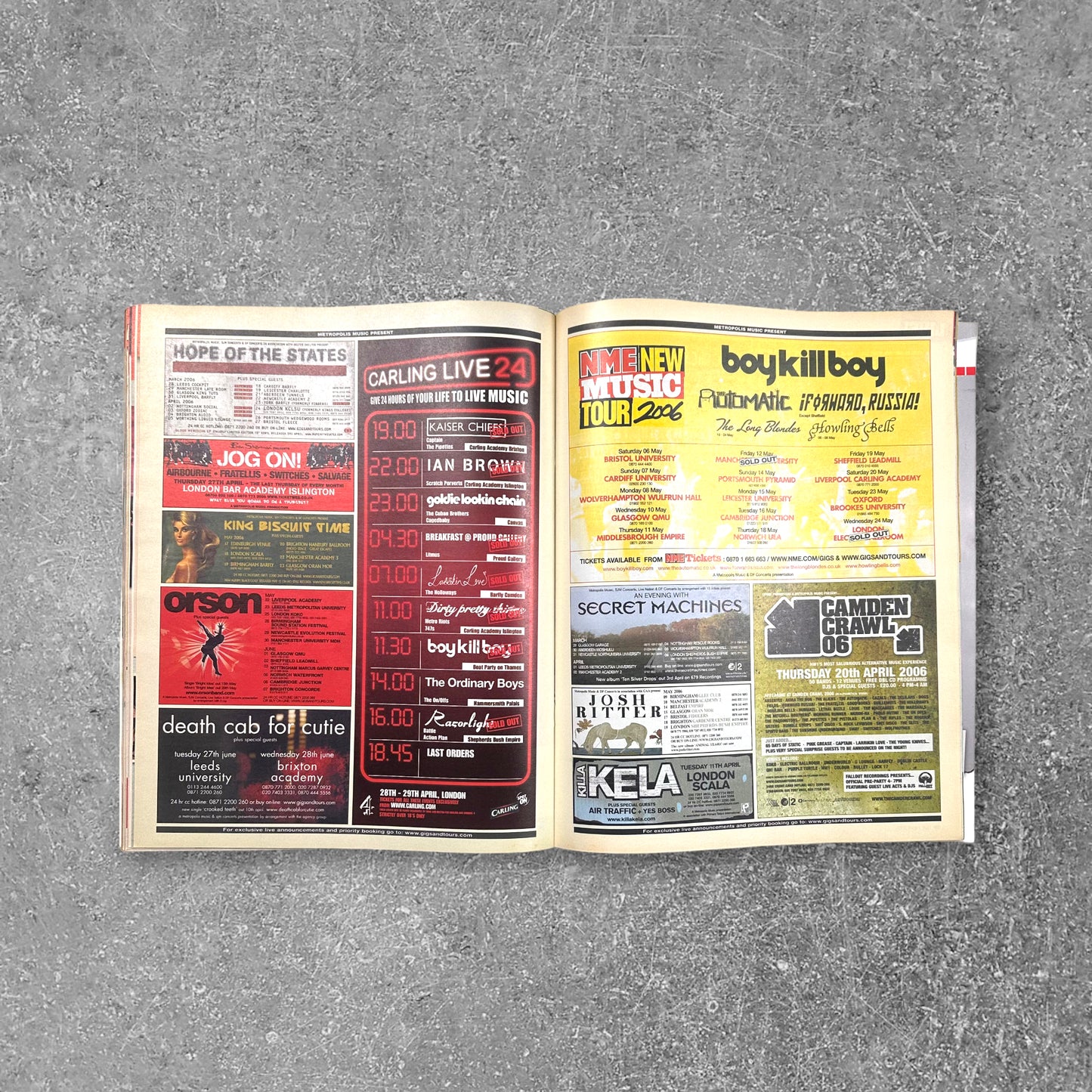 2006 Dirty Pretty Things - SXSW Special - NME Magazine