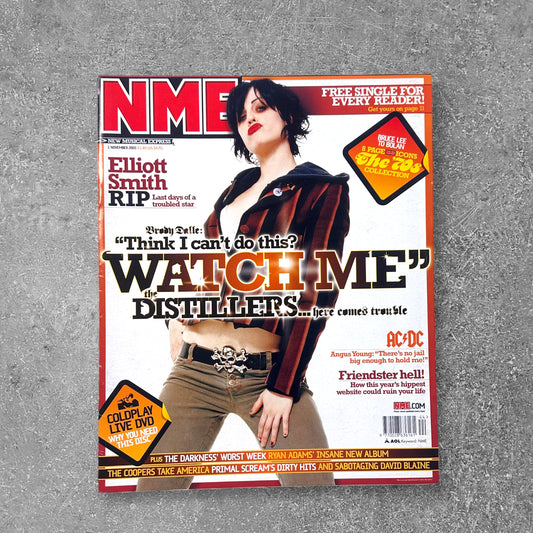 2003 Brody Dalle - The Distillers - Here Comes Trouble - NME Magazine