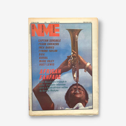 1984 Hugh Masekela - African Fanfare - NME Magazine