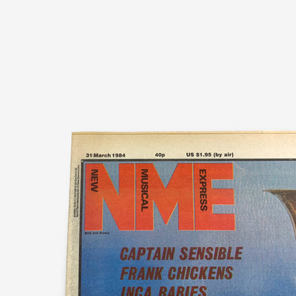 1984 Hugh Masekela - African Fanfare - NME Magazine