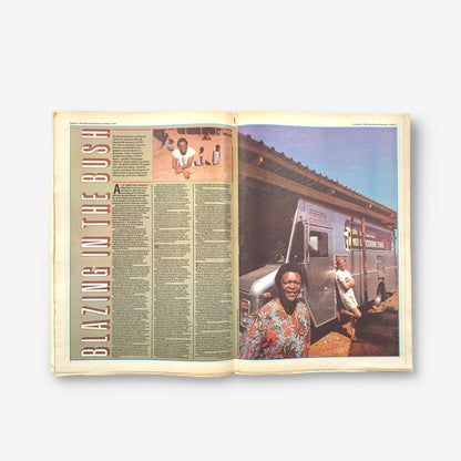 1984 Hugh Masekela - African Fanfare - NME Magazine