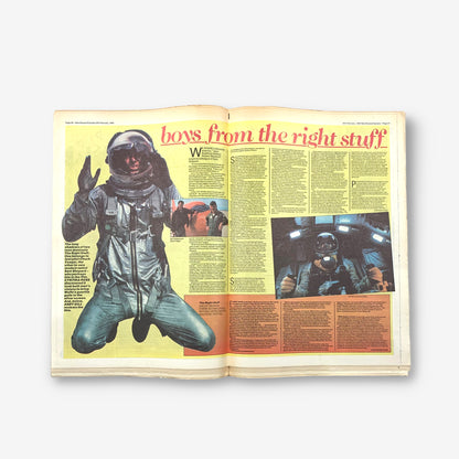 1984 The Clash - Arm to Arm Combat - NME Magazine