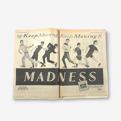 1984 The Clash - Arm to Arm Combat - NME Magazine