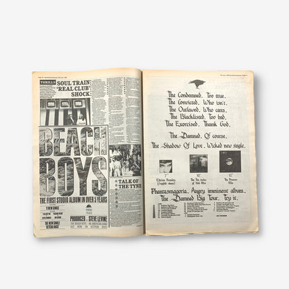 1985 Sting - Stingtime in Paris - NME Magazine