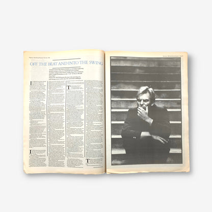 1985 Sting - Stingtime in Paris - NME Magazine