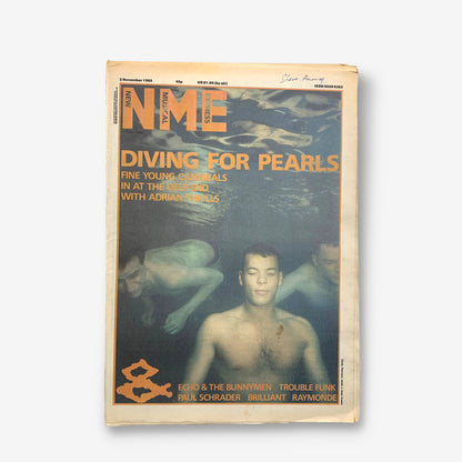 1985 Fine Young Cannibals - Diving for Pearls - NME Magazine