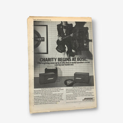 1985 Fine Young Cannibals - Diving for Pearls - NME Magazine