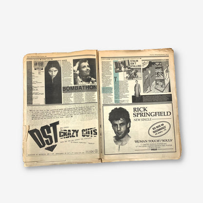 1984 Roddy Frame & Gary Kemp - NME Magazine