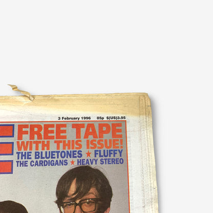 1996 Oasis, Pulp & Black Grape - Wonderhaul! Brat Awards - NME Magazine