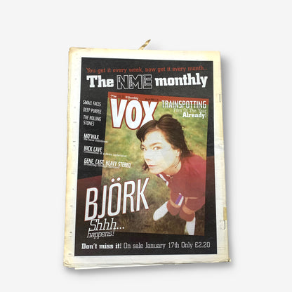 1996 Oasis, Pulp & Black Grape - Wonderhaul! Brat Awards - NME Magazine