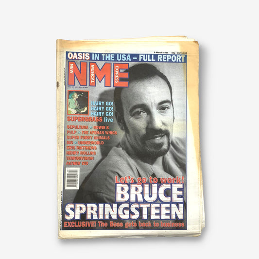 1996 Bruce Springsteen - Let's Go To Work! - NME Magazine