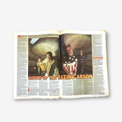 1996 The Prodigy - Arson Around With The Kids From Flame - NME Magazine