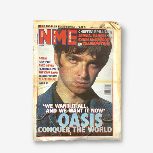 1996 Oasis - Conquer the World - NME Magazine