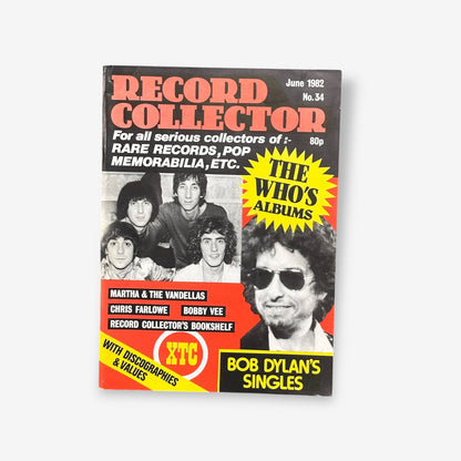 1982 Bob Dylan - The Who's Albums - Record Collector Magazine No.34
