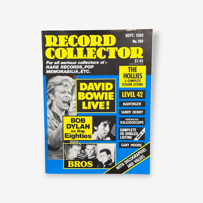 1988 David Bowie - Live! - Record Collector Magazine No.109