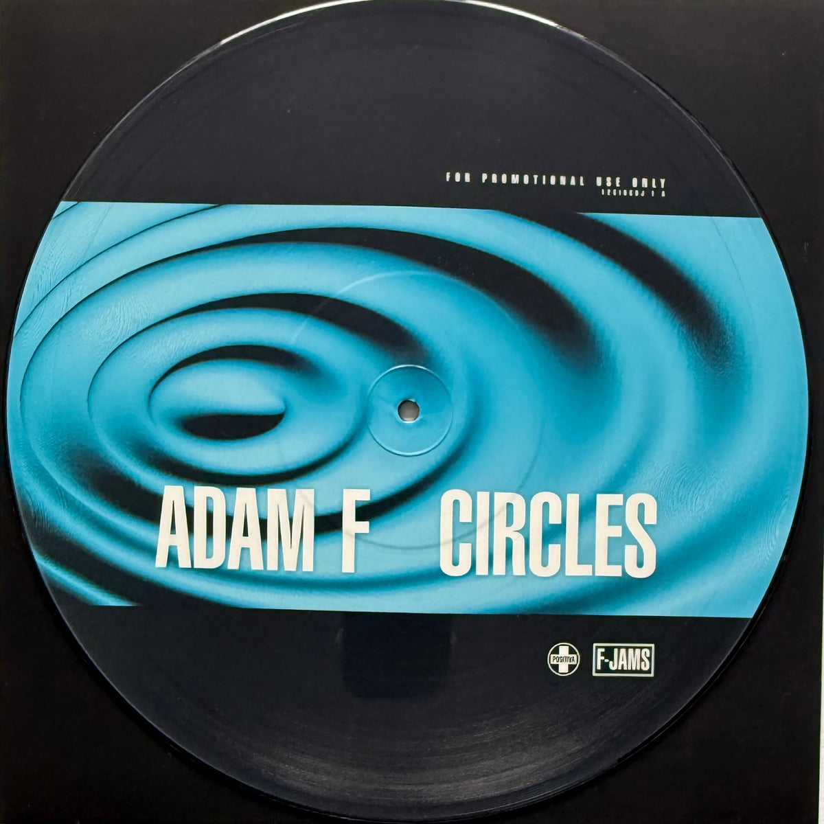 Adam F Circles Promo Ltd Edition Picture Disc