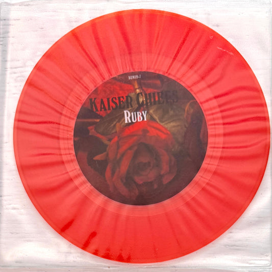 Kaiser Chiefs – Ruby – 2007 Indie Rock · 7" Red Vinyl · Excellent Condition