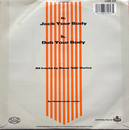 Steve 'Silk' Hurley – Jack Your Body – 1986 Chicago House · 7" Vinyl · Excellent Condition