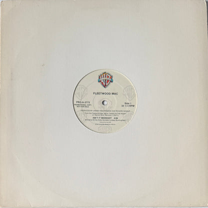 Fleetwood Mac – Isn’t It Midnight Pop Rock – 1988 Label: Warner Bros. Records Format: 12" Vinyl, 33⅓ RPM, US Promo Pressing
