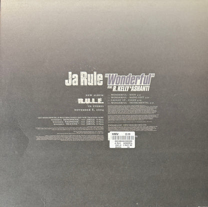 Ja Rule feat. R. Kelly &amp; Ashanti – Wonderful (2004) – 12" Hip Hop Vinyl