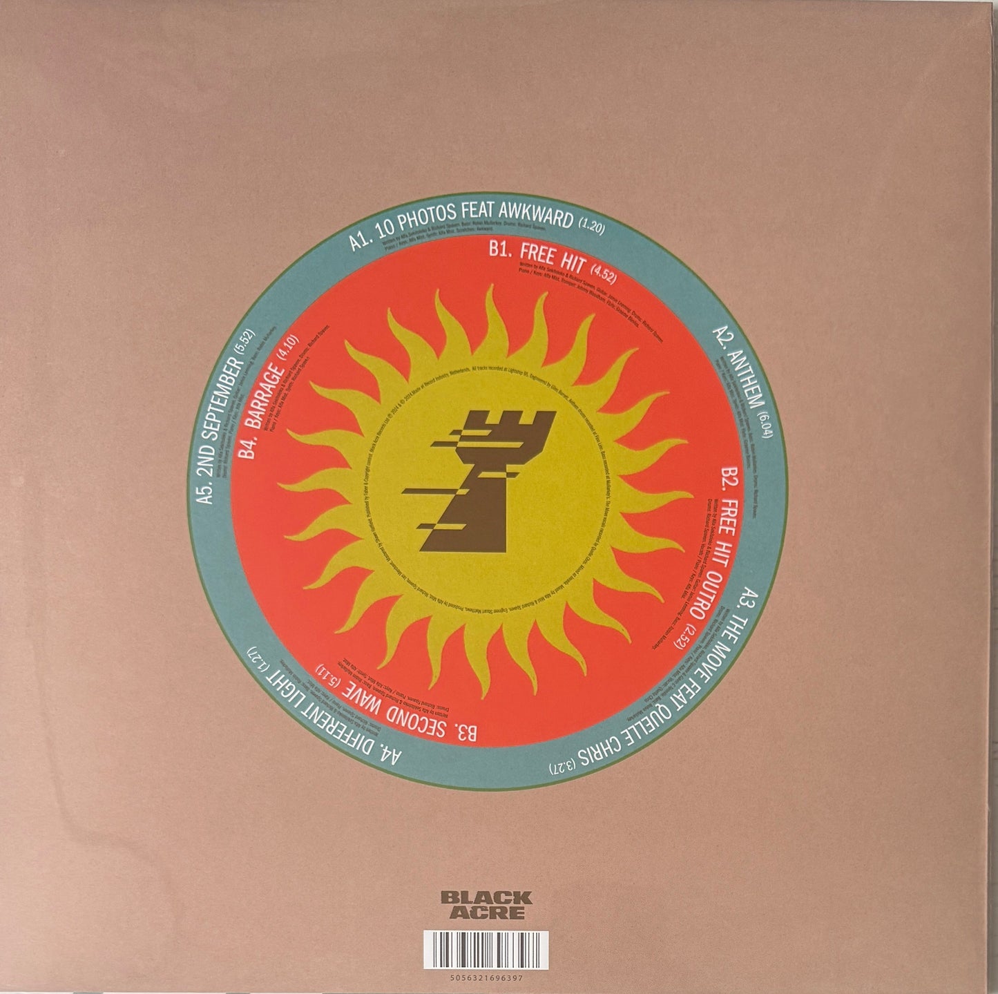 44th Move – Anthem [Brand New Vinyl LP] UK Jazz, Hip Hop, Broken Beat – Alfa Mist & Richard Spaven
