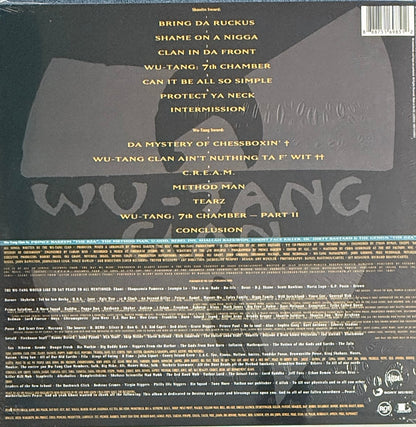 Wu-Tang Clan – Enter The Wu-Tang (36 Chambers) Back In Stock!