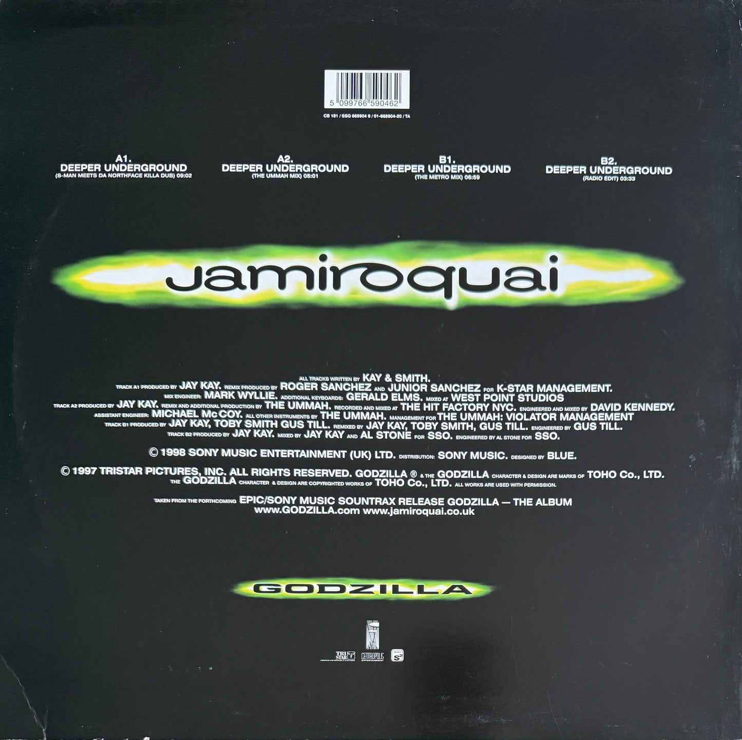 Jamiroquai – Deeper Underground – Sony Soho Square – 1998