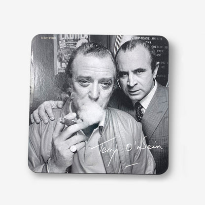 Terry O'Neill Sealed Coaster Pack (Michael Caine, Bob Hoskins, Elton John, etc)