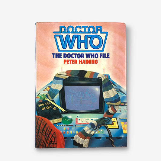 Doctor Who - The Doctor Who File - 1986 Hardback Book (Peter Haining)