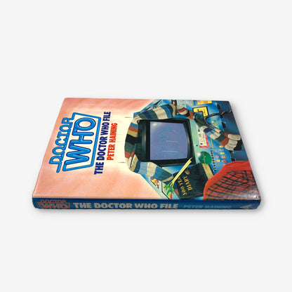 Doctor Who - The Doctor Who File - 1986 Hardback Book (Peter Haining)