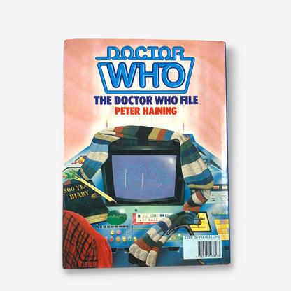 Doctor Who - The Doctor Who File - 1986 Hardback Book (Peter Haining)