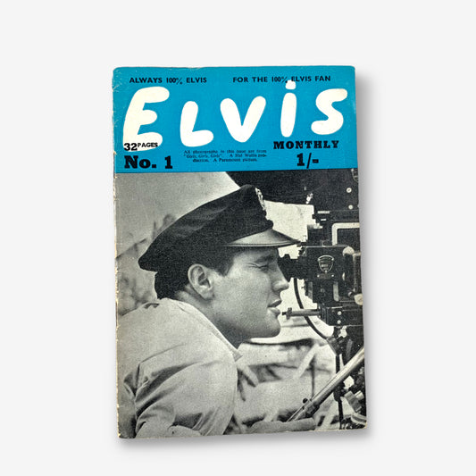 Elvis Monthly Issue 1 - 1963 Elvis Presley A6 Paper Magazine