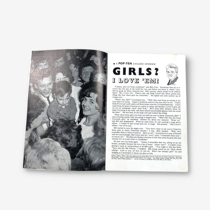 Pop Ten Monthly Issue 6 - 1962 Pop Music A6 Paper Magazine