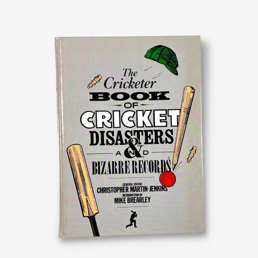 The Cricketer Book Of Cricket Disasters & Bizarre Records - 1983 Hardcover Book (Mike Brearley)