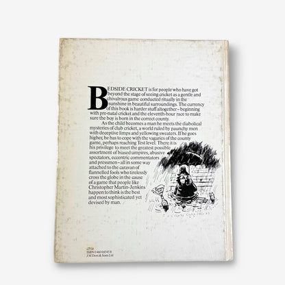 Bedside Cricket - 1981 Hardcover Book (Christopher Martin-Jenkins)