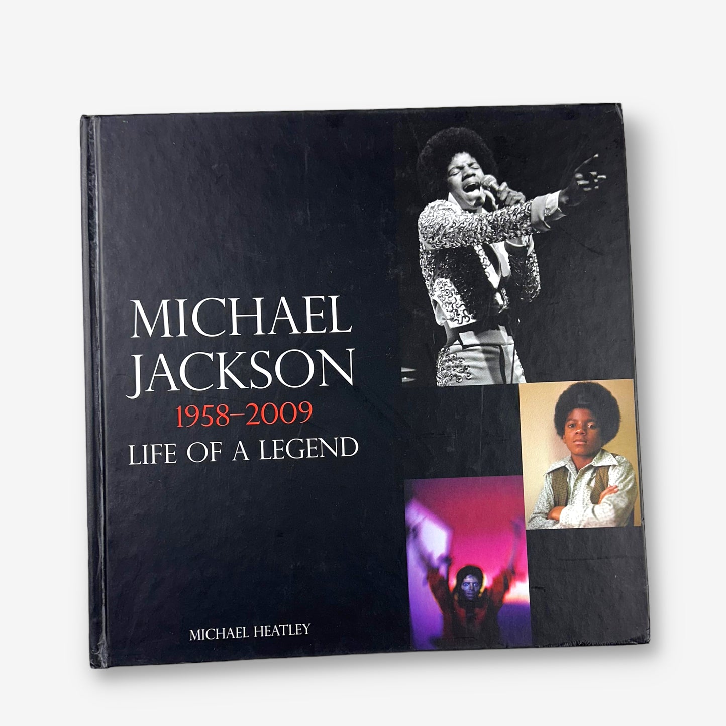 Michael Jackson - Life Of A Legend -  Hardcover Book (Michael Heatley)