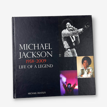 Michael Jackson - Life Of A Legend - Hardcover Book (Michael Heatley)
