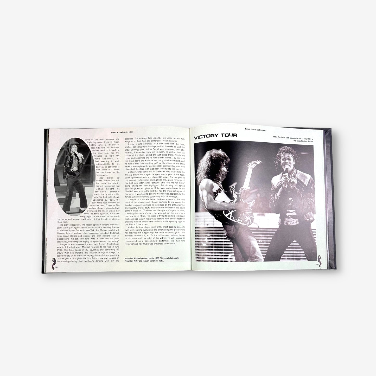 Michael Jackson - Life Of A Legend -  Hardcover Book (Michael Heatley)