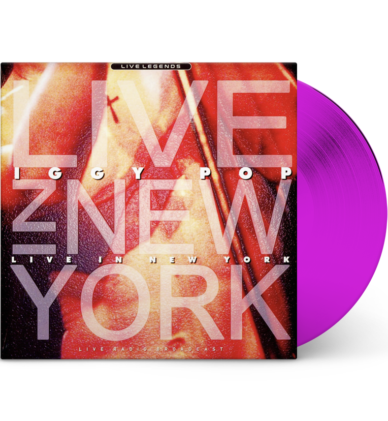 Iggy Pop – Live in New York, 1986 (12-Inch Album on 180g Translucent Purple Vinyl)