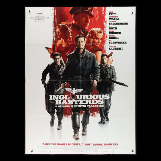 Inglourious Basterds (2009) Original French One Panel Cinema Poster