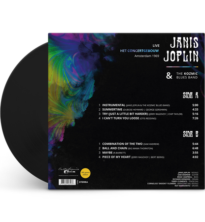 Janis Joplin – Live in Amsterdam 1969 (12-Inch Album on 180g Vinyl)