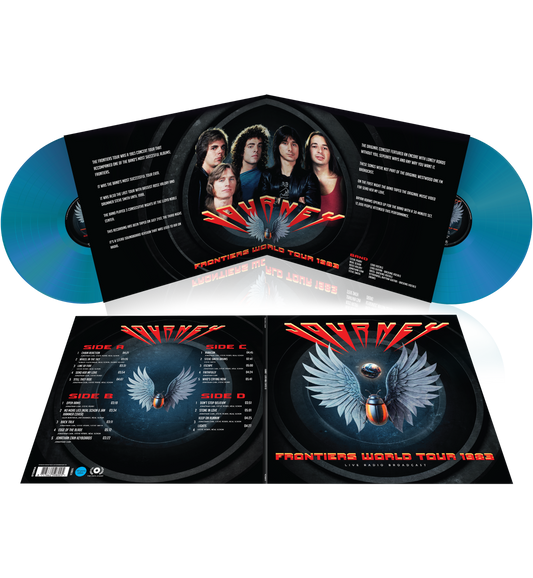 Journey – Frontiers World Tour 1983 (Limited Edition Double-LP on 180g Transparent Blue Vinyl)
