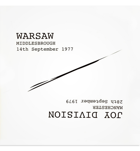 Warsaw / Joy Division – Middlesborough, 1977 / Manchester 1979 (12-Inch Album)