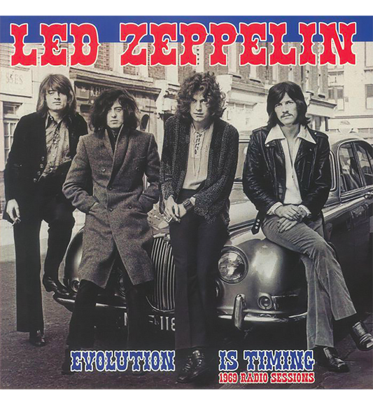 Led Zeppelin – Evolution Is Timing: 1969 Radio Sessions (Limited Edition Double-LP on Blue Vinyl)